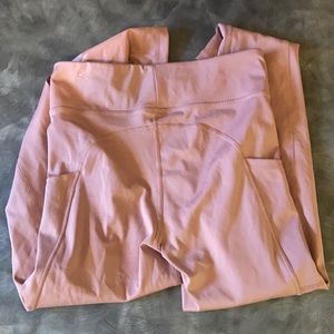 Pink aerie leggings
